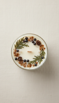 Botanical Candle in Natural Wax