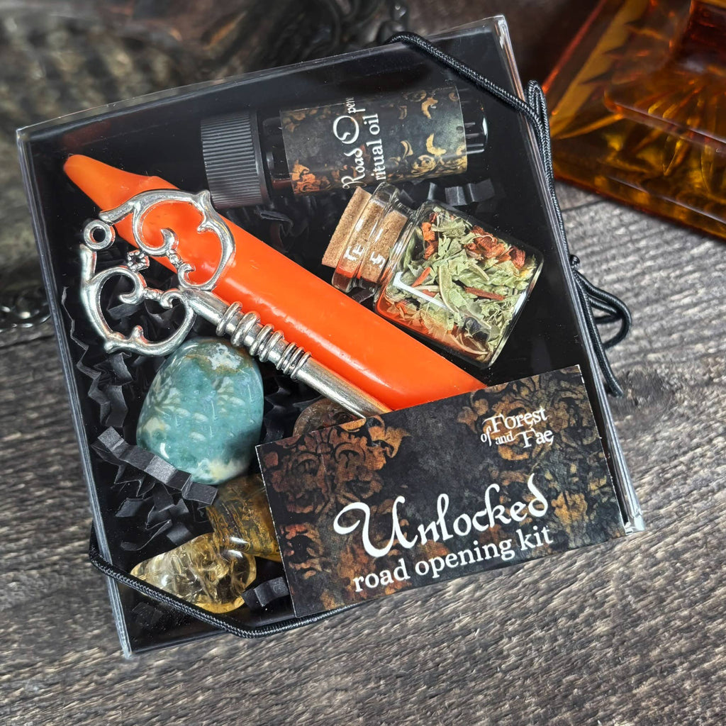 Unlocked Spell Kit • Road Opener & Energy Shift• Witchcraft-0