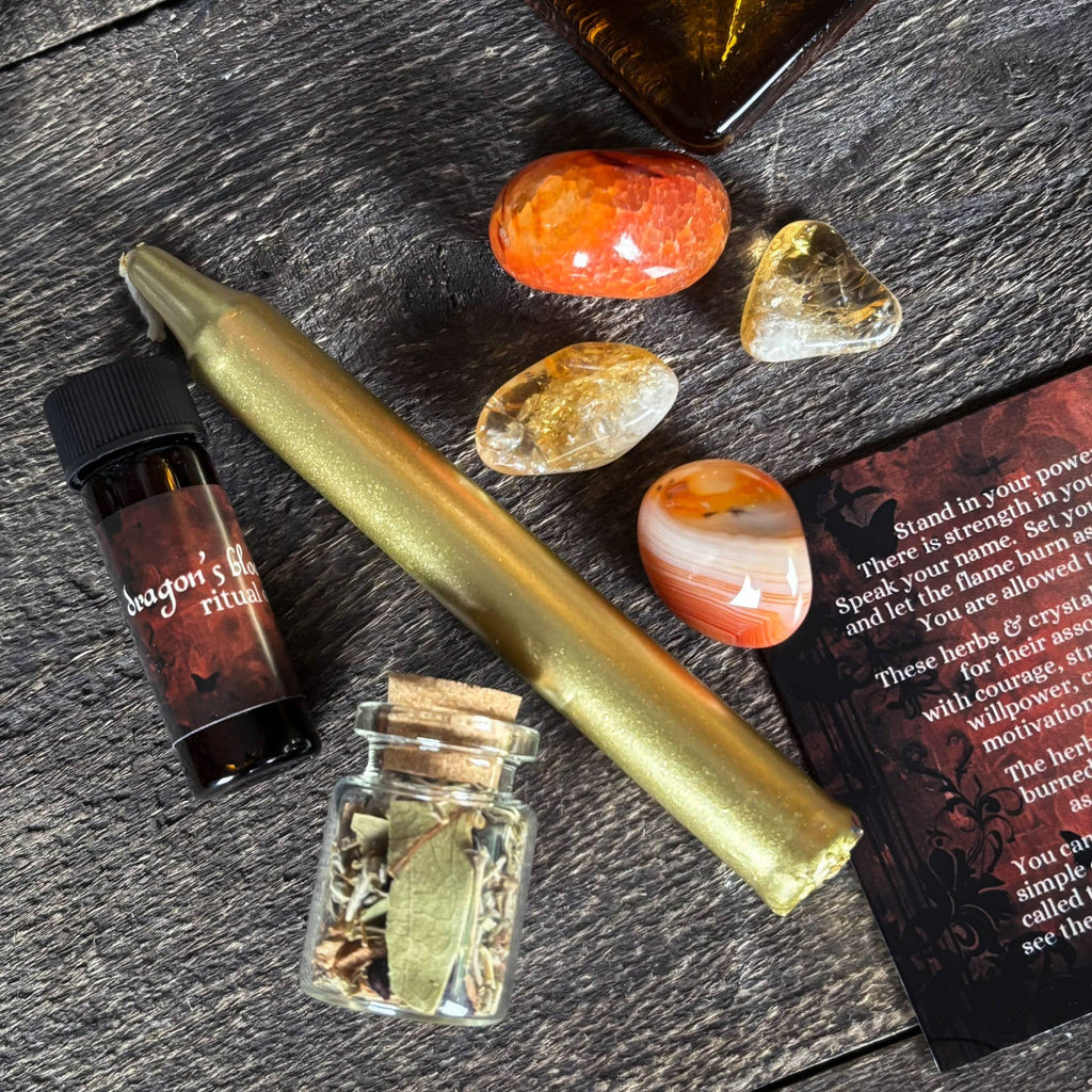 Empowered Spell Kit • Witchcraft Courage & Strength-3