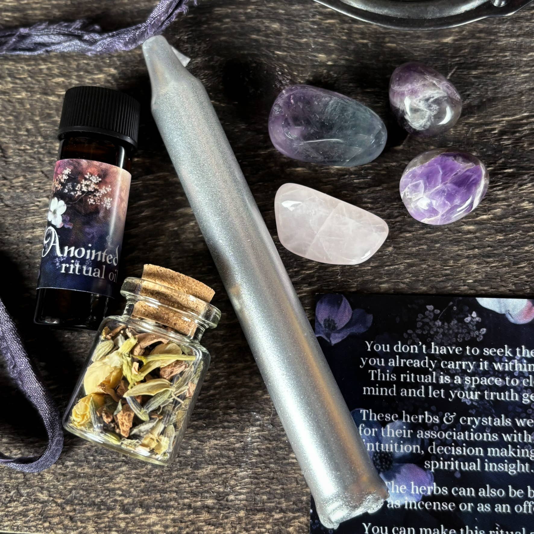 Clarity Spell Kit • Insight & Intuition Ritual • Witchcraft-4