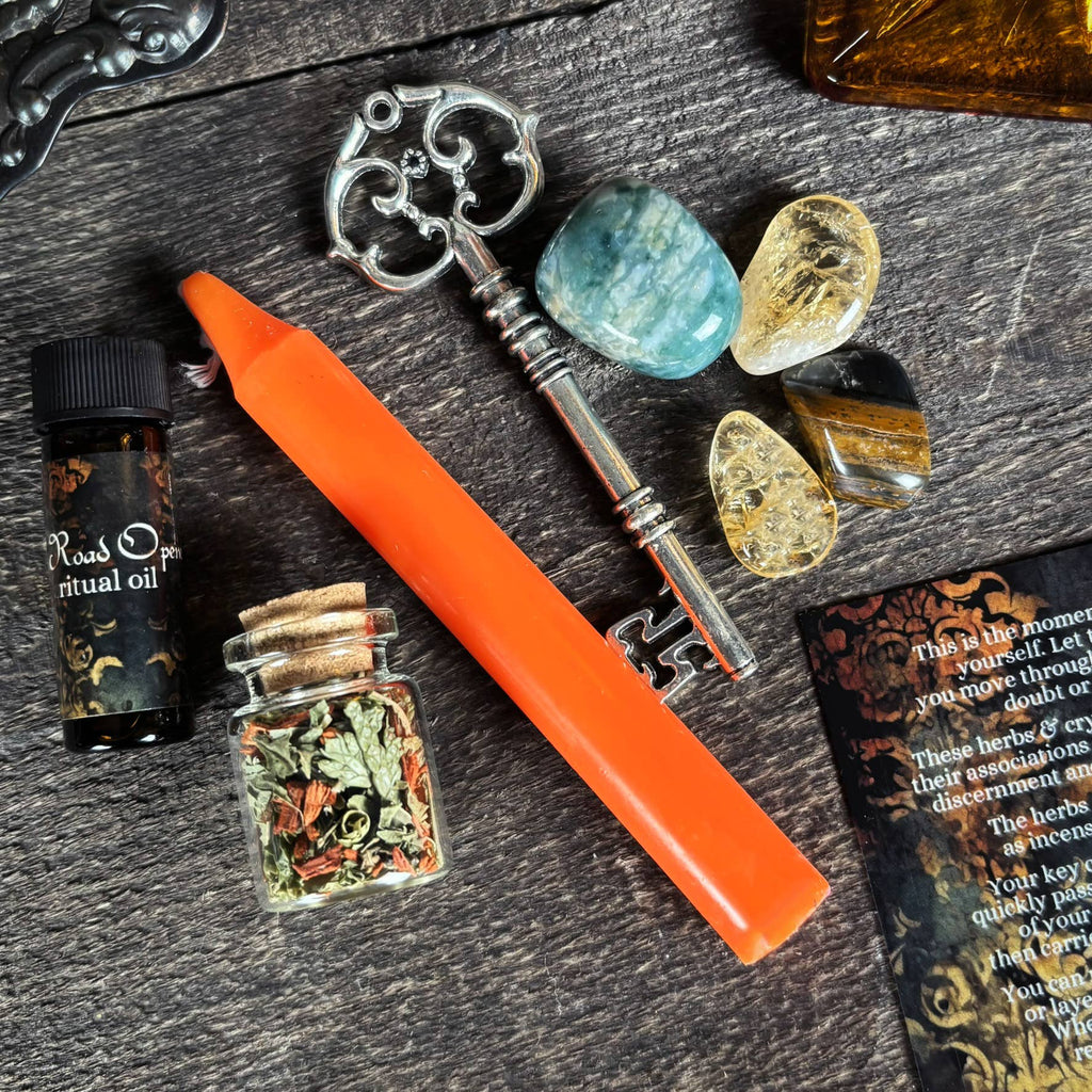 Unlocked Spell Kit • Road Opener & Energy Shift• Witchcraft-4