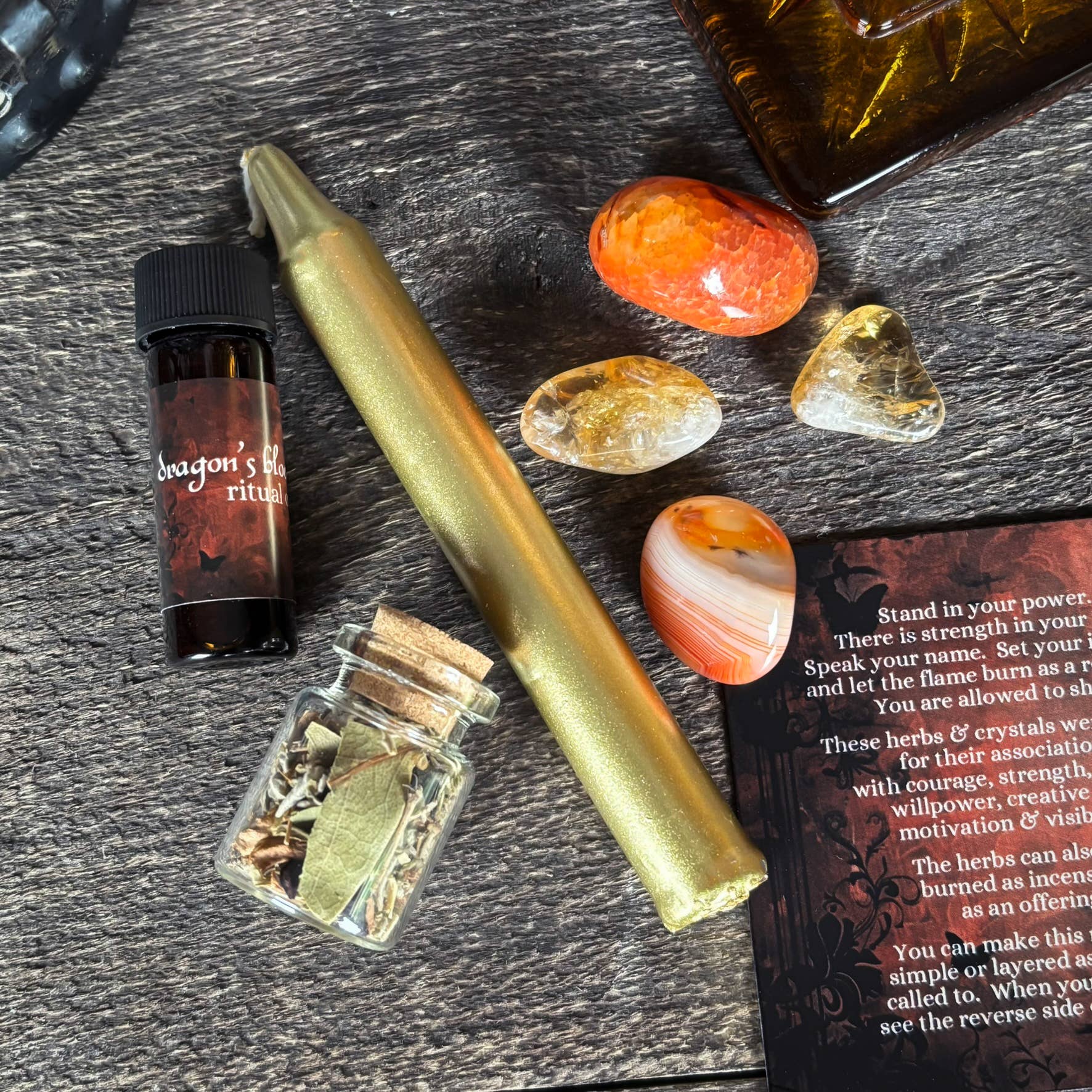 Empowered Spell Kit • Witchcraft Courage & Strength-1